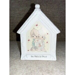 Precious Moments Vintage 1994 “You Make Us Proud” Standing Plaque Enesco